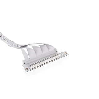 Thermaltake Taśma Riser  - PCI- E 4.0 x16 Extender - 400mm Dual 90° - Snow