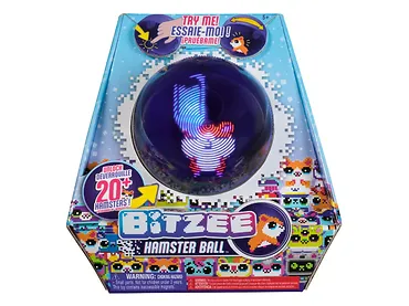 Spin Master - BITZEE Zwierzątka w kuli CHOMICZKI Interaktywna zabawka cyfrowa 20150849
