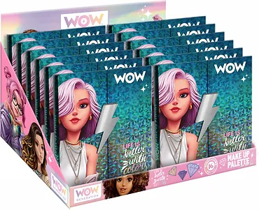 Kids Euroswan Zestaw do makijażu WoW Generation paleta