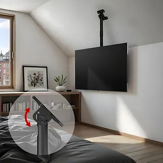 Maclean Uchwyt sufitowy dla TV max 60kg, MC-112B                        vesa 600x400