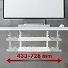 Maclean Organizer podbiurkowy na kable MC-102 W