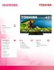 Toshiba Telewizor LED 43 cale 43UV3F63DG