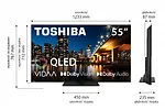 Toshiba Telewizor QLED 55 cali 55QV3463DG