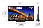 Toshiba Telewizor QLED 55 cali 55QV3F63DG