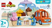 LEGO Klocki DUPLO Bluey 10458 Wyprawa po lody z Bluey