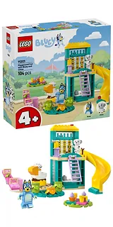 LEGO Klocki Bluey 11201 Blue i Łatka na placu zabaw