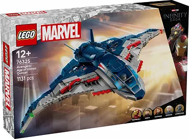 LEGO Klocki Super Heroes 76325 Avengers Czas Ultrona Quinjet