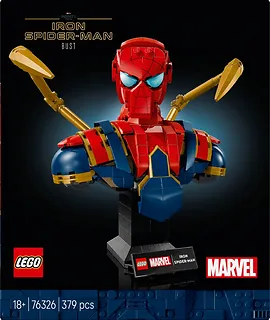LEGO Klocki Super Heroes 76326 Popiersie Iron Spider-Mana