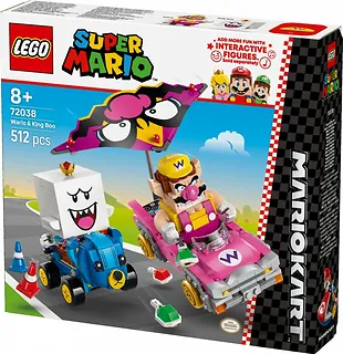 LEGO Klocki Super Mario 72038 Mario Kart - Wario i King Boo