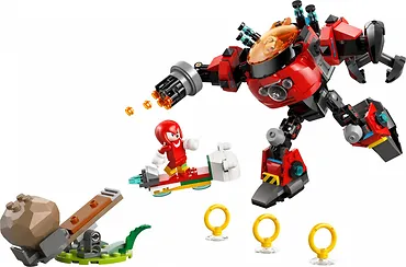 LEGO Klocki Sonic 77005 Knuckles kontra Dr. Eggman w mechu Egg Crusher