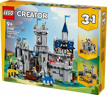 LEGO Klocki Creator 31168 Średniowieczny zamek rycerzy konnych