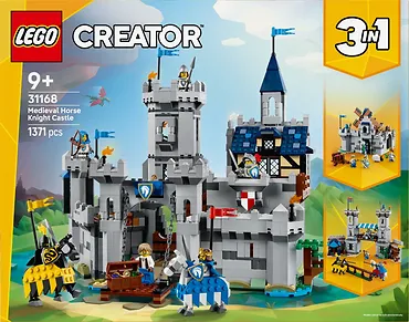 LEGO Klocki Creator 31168 Średniowieczny zamek rycerzy konnych
