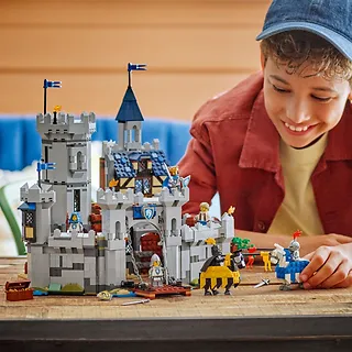 LEGO Klocki Creator 31168 Średniowieczny zamek rycerzy konnych
