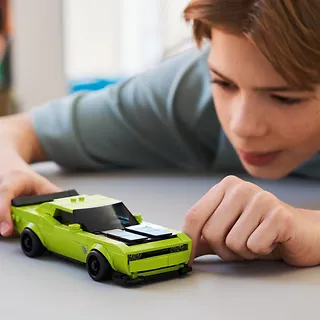 LEGO Klocki Speed Champions 77237 Samochód sportowy Dodge Challenger   SRT Hellcat