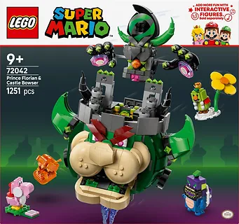 LEGO Klocki Super Mario 72042 Prince Florian i Castle Bowser