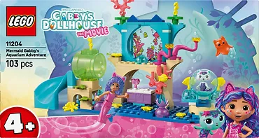LEGO Klocki Koci Domek Gabi 11204 Podwodna przygoda syrenki Gabi