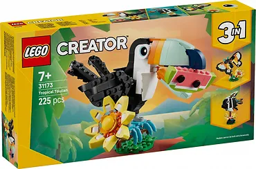 LEGO Klocki Creator 31173 Dzikie zwierzęta: Tropikalny tukan