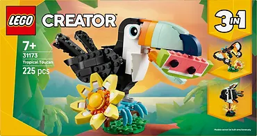 LEGO Klocki Creator 31173 Dzikie zwierzęta: Tropikalny tukan