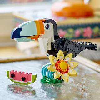 LEGO Klocki Creator 31173 Dzikie zwierzęta: Tropikalny tukan