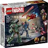 LEGO Klocki Super Heroes 76320 Iron Man i War Machine kontra drony Hammera