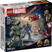 LEGO Klocki Super Heroes 76320 Iron Man i War Machine kontra drony Hammera