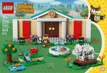 LEGO Klocki Animal Crossing 77056 Blathers i kolekcja muzealna