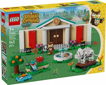LEGO Klocki Animal Crossing 77056 Blathers i kolekcja muzealna