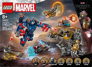 LEGO Klocki Super Heroes 76322 Avengers: Koniec gry Thor kontra Chitauri