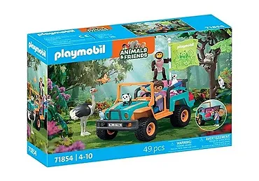 Playmobil Animals & Friends 71854 Kolorowe auto terenowe