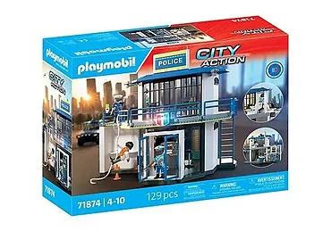 Playmobil Action Heroes 71874 Posterunek policji z miejscem przesłuchań
