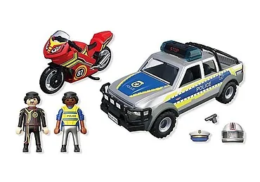 Playmobil Action Heroes 71875 Pościg policyjnym pick-upem