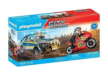 Playmobil Action Heroes 71875 Pościg policyjnym pick-upem
