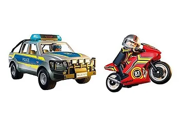 Playmobil Action Heroes 71875 Pościg policyjnym pick-upem