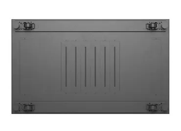 Lanberg Szafa instalacyjna rack stojąca 19" 22U 600x1000 czarna drzwi    perforowane ( flat pack)