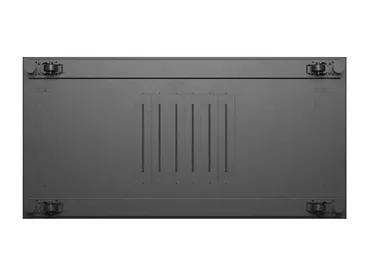 Lanberg Szafa instalacyjna rack stojąca 19" 22U 600x1200 czarna drzwi   przeszklone (flat pack)