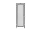 Lanberg Szafa instalacyjna rack stojąca  19" 47U 800x1200 szara drzwi    perforowane LCD ( flat pack) V2