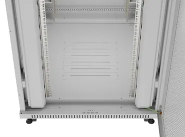 Lanberg Szafa instalacyjna rack stojąca  19" 47U 800x1200 szara drzwi    perforowane LCD ( flat pack) V2