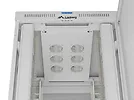 Lanberg Szafa instalacyjna rack stojąca  19" 47U 800x1200 szara drzwi    perforowane LCD ( flat pack) V2