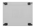 Lanberg Szafa instalacyjna rack stojąca  19" 47U 800x1200 szara drzwi    perforowane LCD ( flat pack) V2