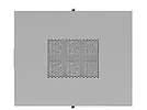 Lanberg Szafa instalacyjna rack stojąca  19" 47U 800x1200 szara drzwi    perforowane LCD ( flat pack) V2