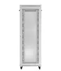 Lanberg Szafa instalacyjna rack stojąca  19" 47U 800x1200 szara drzwi    perforowane LCD ( flat pack) V2