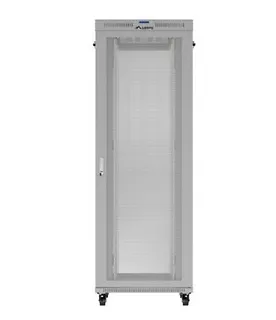 Lanberg Szafa instalacyjna rack stojąca  19" 47U 800x1200 szara drzwi    perforowane LCD ( flat pack) V2