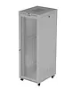Lanberg Szafa instalacyjna rack stojąca  19" 47U 800x1200 szara drzwi    perforowane LCD ( flat pack) V2