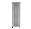 Lanberg Szafa instalacyjna rack stojąca 47U 800x1000 szara  drzwi        przeszkolne  LCD ( flat pack) V2