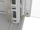 Lanberg Szafa instalacyjna rack stojąca 47U 800x1000 szara  drzwi        przeszkolne  LCD ( flat pack) V2