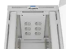 Lanberg Szafa instalacyjna rack stojąca 47U 800x1000 szara  drzwi        przeszkolne  LCD ( flat pack) V2