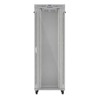 Lanberg Szafa instalacyjna rack stojąca 47U 800x1000 szara  drzwi        przeszkolne  LCD ( flat pack) V2