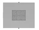 Lanberg Szafa instalacyjna rack stojąca 47U 800x1000 szara  drzwi        przeszkolne  LCD ( flat pack) V2