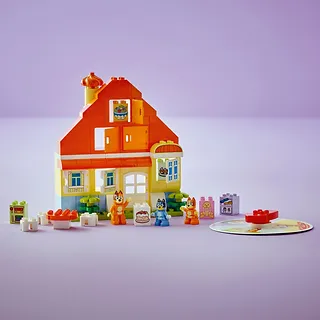 LEGO Klocki DUPLO Bluey 10459 Dom rodzinny Blue z grą pamięciową