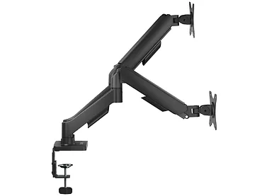 SAVIO UM-04 Podwójny uchwyt biurkowy na monitory 17